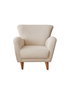 Atelier Del Sofa Sillón Orejero Teddy Blanco